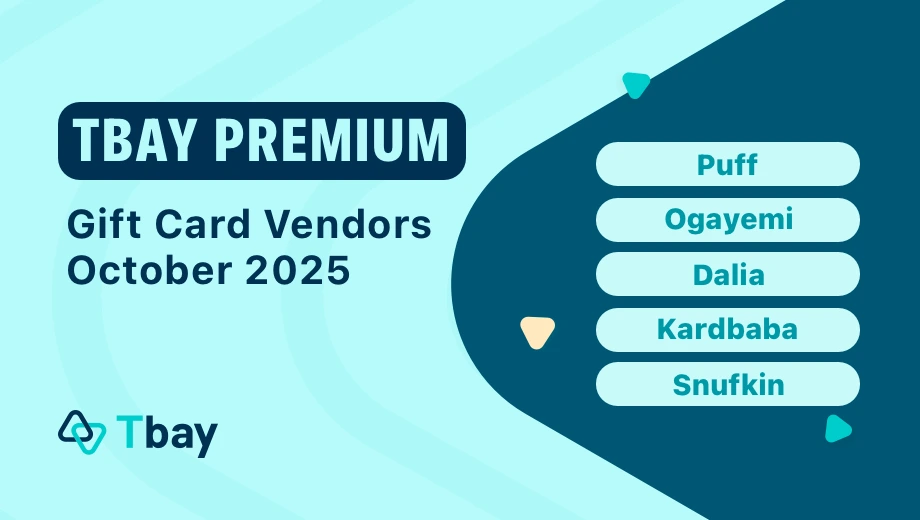 Premium Gift Card Vendors – October 2025
