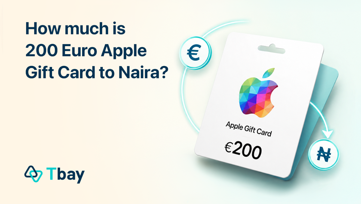 How Much is 200 Euro Apple Gift Card to Naira? (Today's Rate)