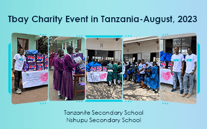Tbay Charity Event in Tanzania-August, 2023