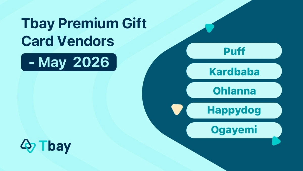 Tbay Premium Gift Card Vendors – May 2026