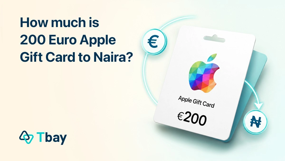 How Much is 200 Euro Apple Gift Card to Naira? (Today's Rate)