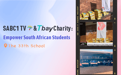 SABC1 TV X Tbay Charity: Empower South African Students