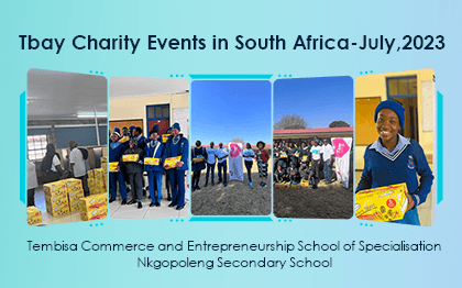 Tbay Charity Events in South Africa-July,2023